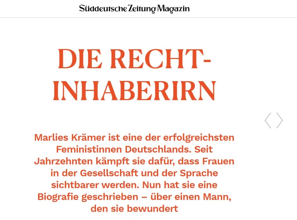 Screenshot / Süddeutsche Zeitung Magazin